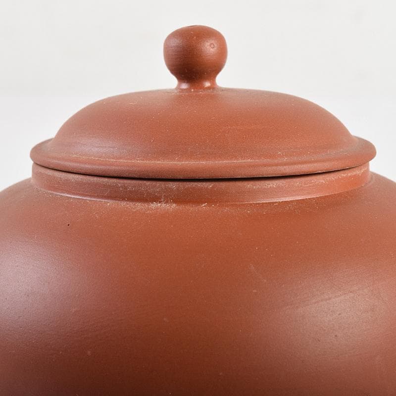 中国　紫砂　朱泥　急須　茶壷　在銘　C　R7847