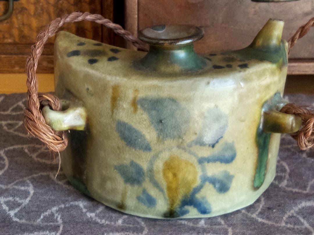 壺屋焼　酒器　抱瓶（ダチビン)