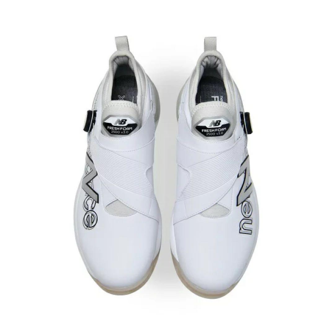 【新品】ニューバランス／ゴルフシューズ／25cm