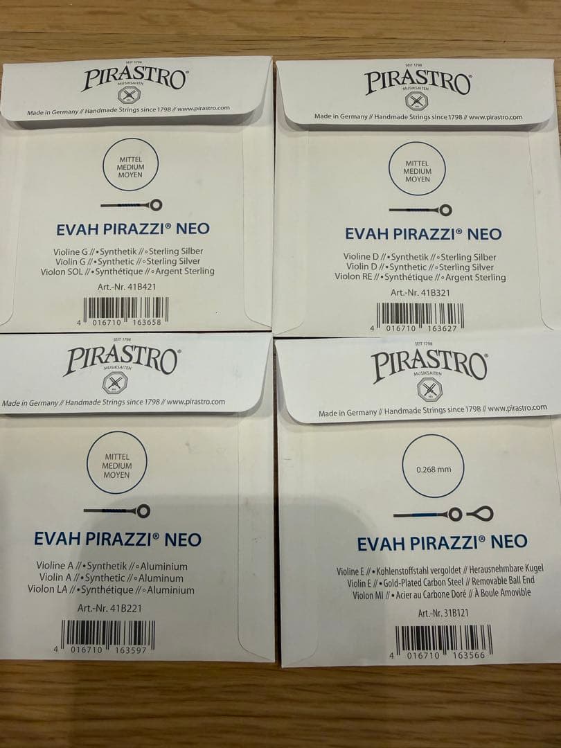 EVAH PIRAZZI NEO　ほぼ未使用エヴァ　ピラッツィ　ネオ　4本セット