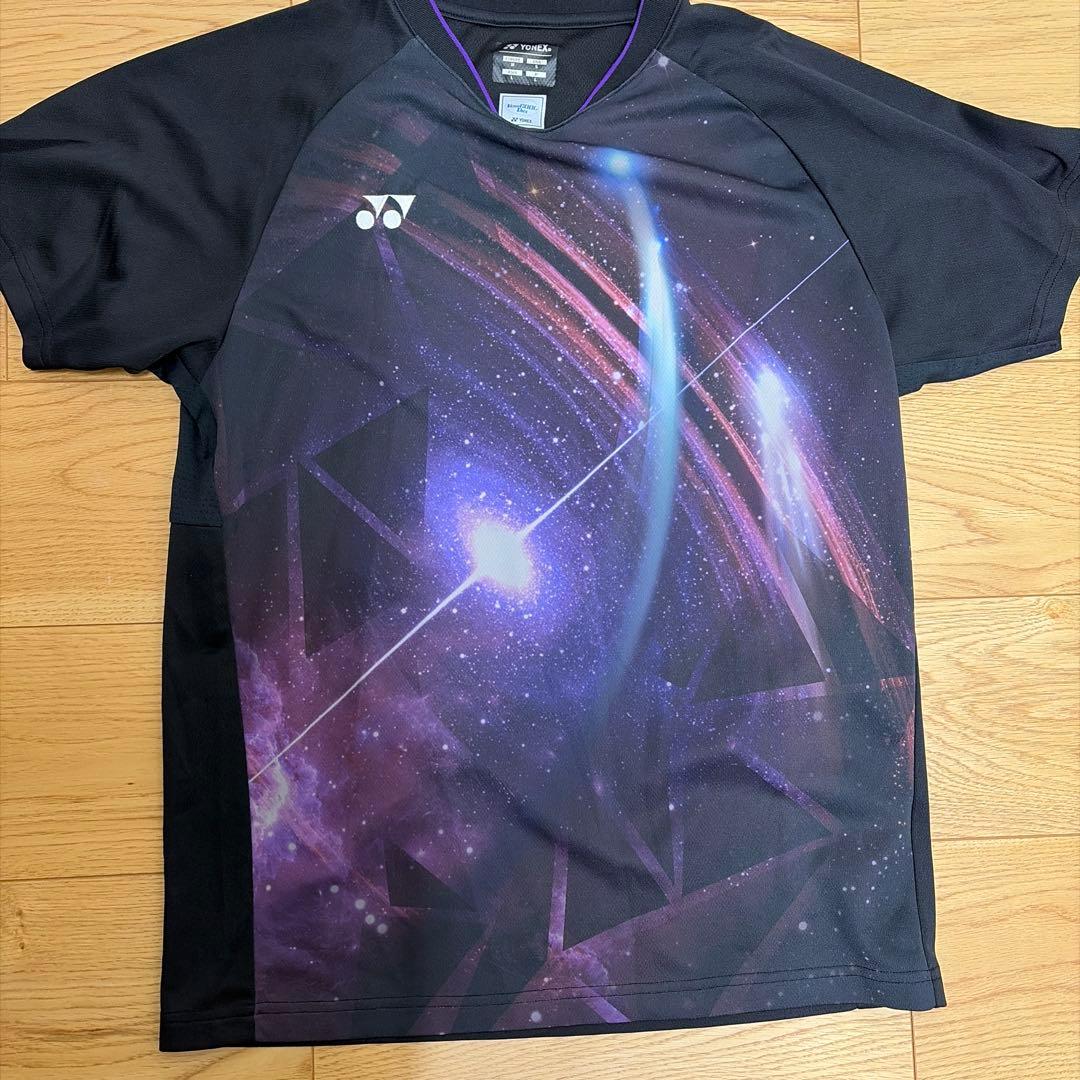 YONEX テニスウェア Lサイズ ブラック/パープル