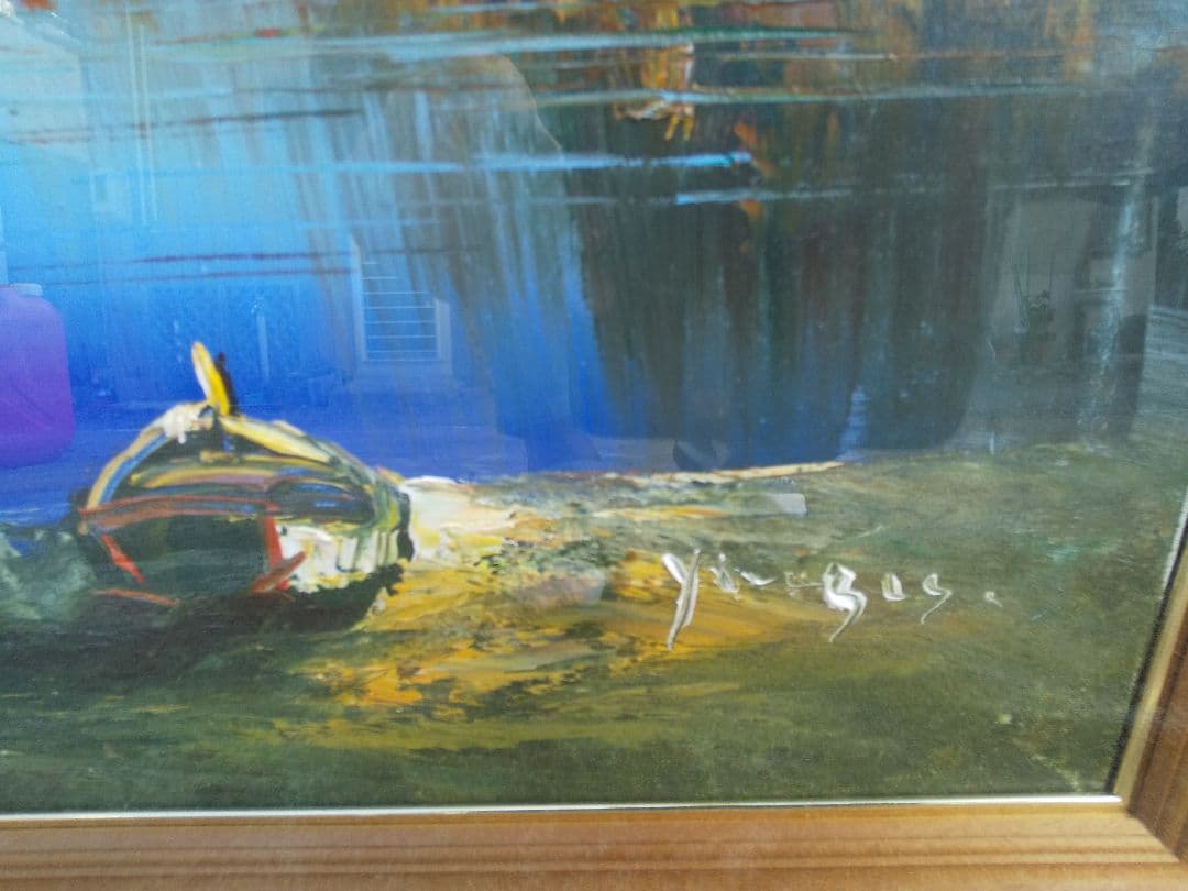 値下げしました。絵画、作者不明。