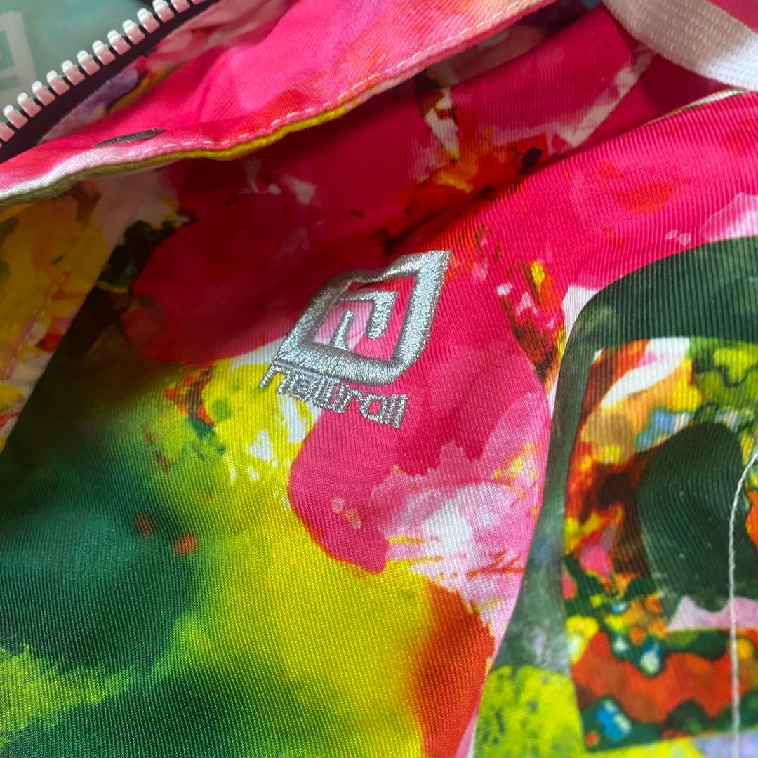 美品newroll派手柄ジャケット×Burton美脚パンツ・スノボウェアM