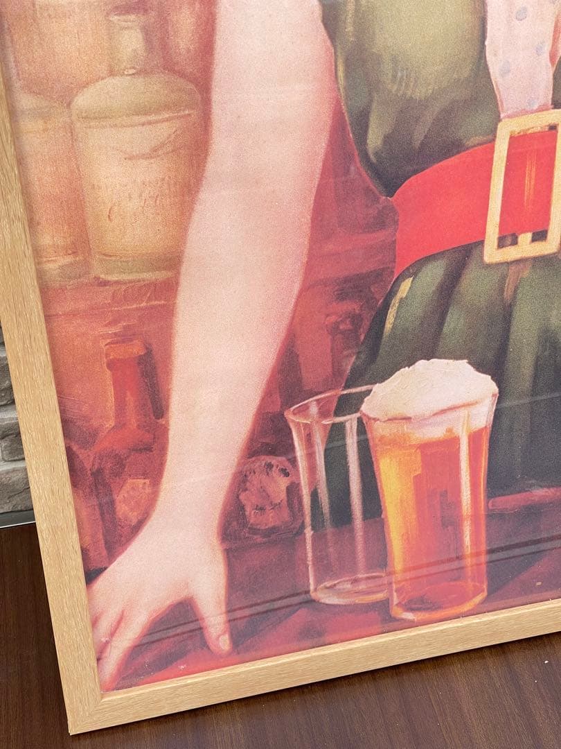 【極希少・特大B2サイズ】アサヒビール公式ヴィンテージ風ポスター2種＋額装