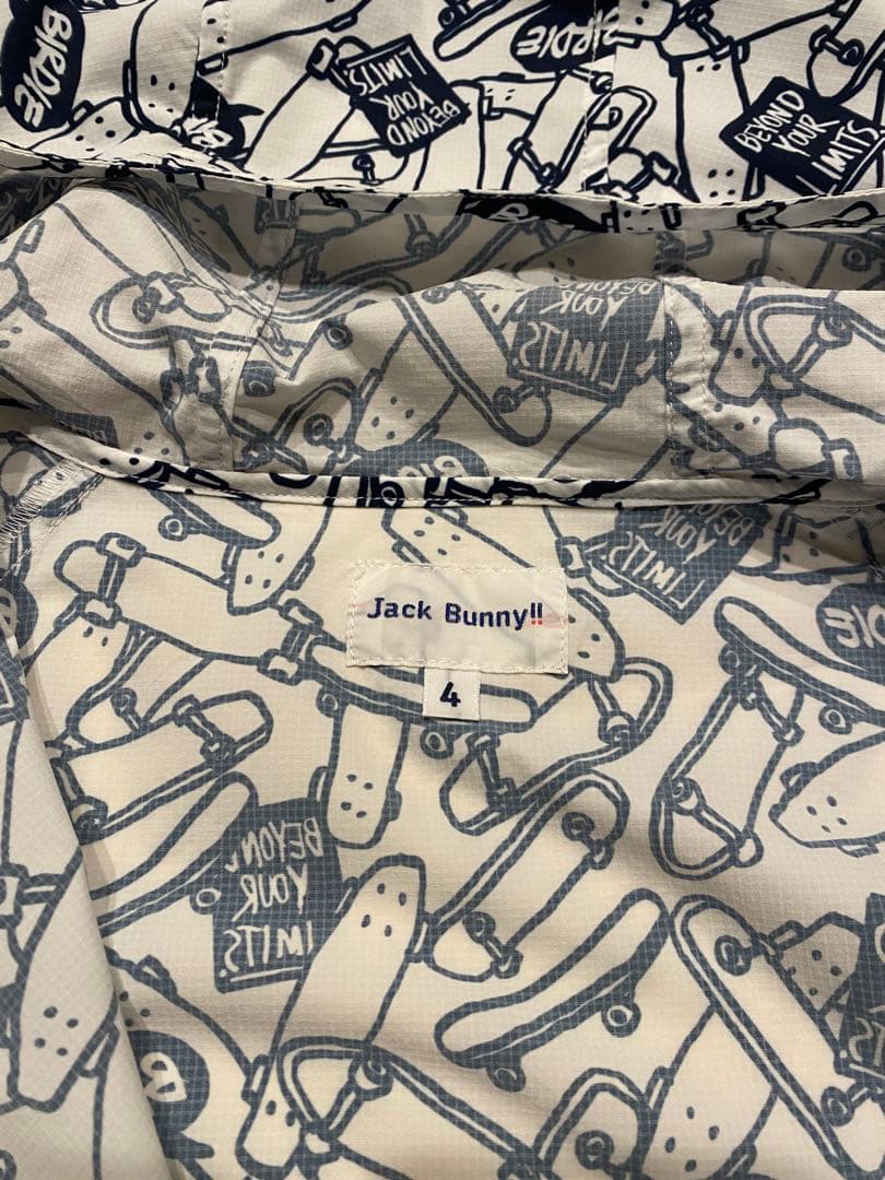 Jack Bunny!! スケートボード柄ジャケット サイズ4