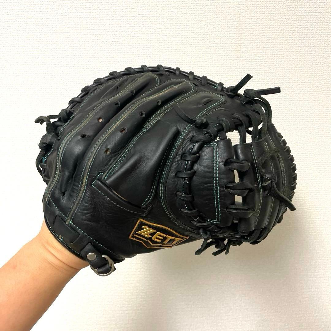 468 ZETT 型抜群 即戦力 軟式 少年 キャッチャーミット