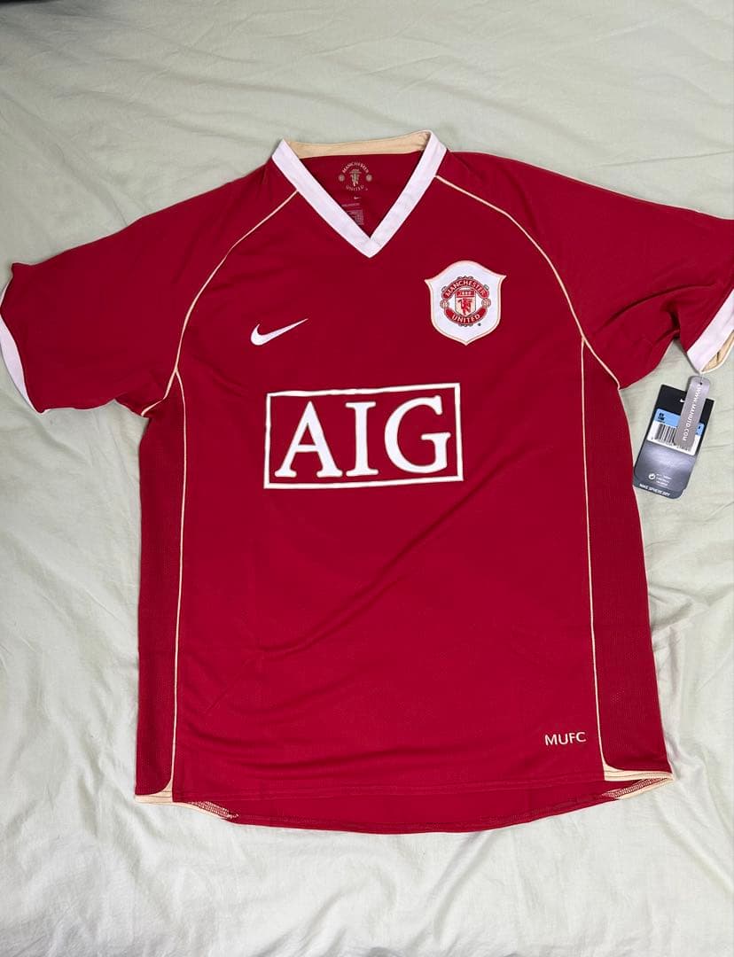 【新品タグ付】マンチェスターユナイテッド　ゲームシャツ