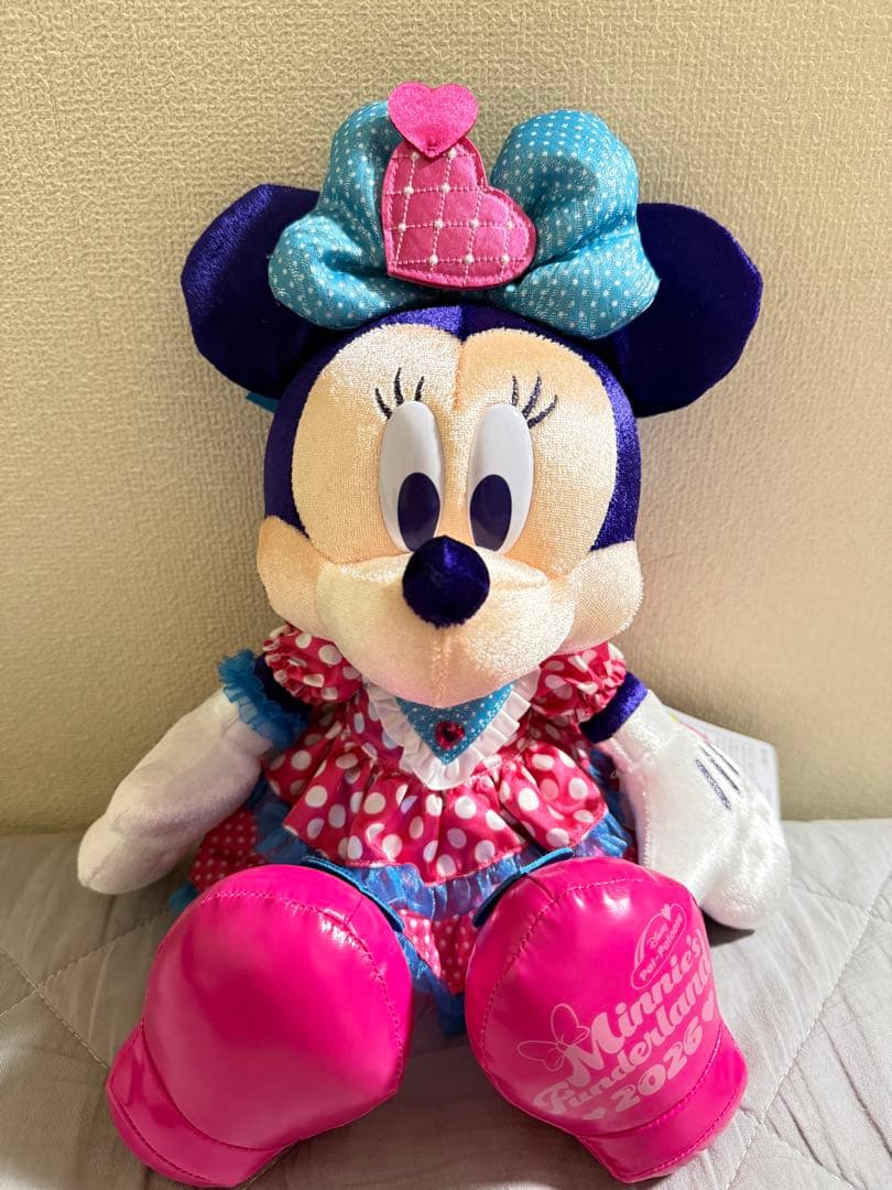 ミニーのファンダーランド　パルパル　ミニー ぬいぐるみ　2026 新品タグ付き