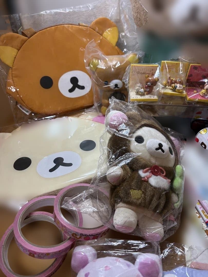 リラックマ まとめて　ぬいぐるみ　ペンケース　フィギュア　ボールペンなど