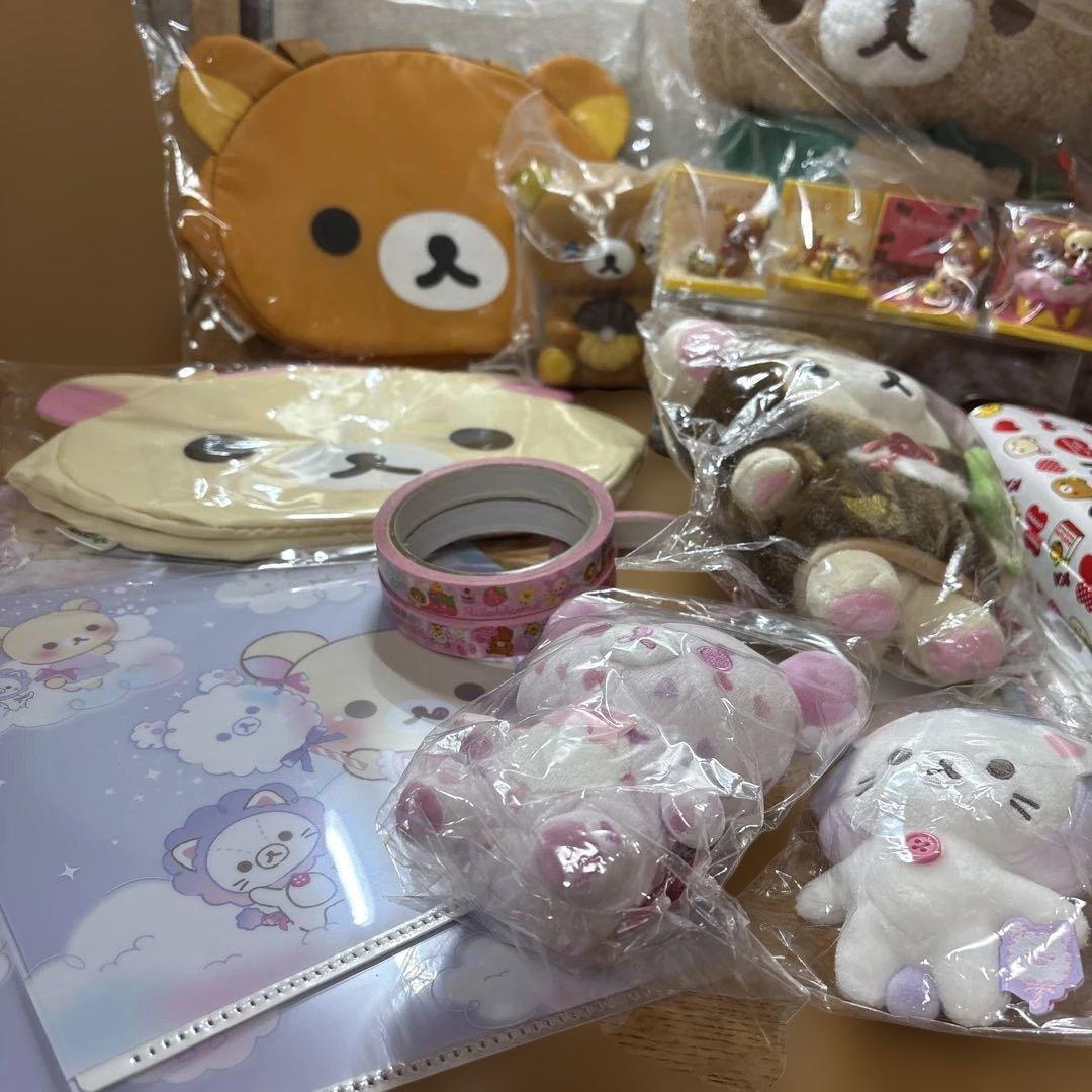 リラックマ まとめて　ぬいぐるみ　ペンケース　フィギュア　ボールペンなど