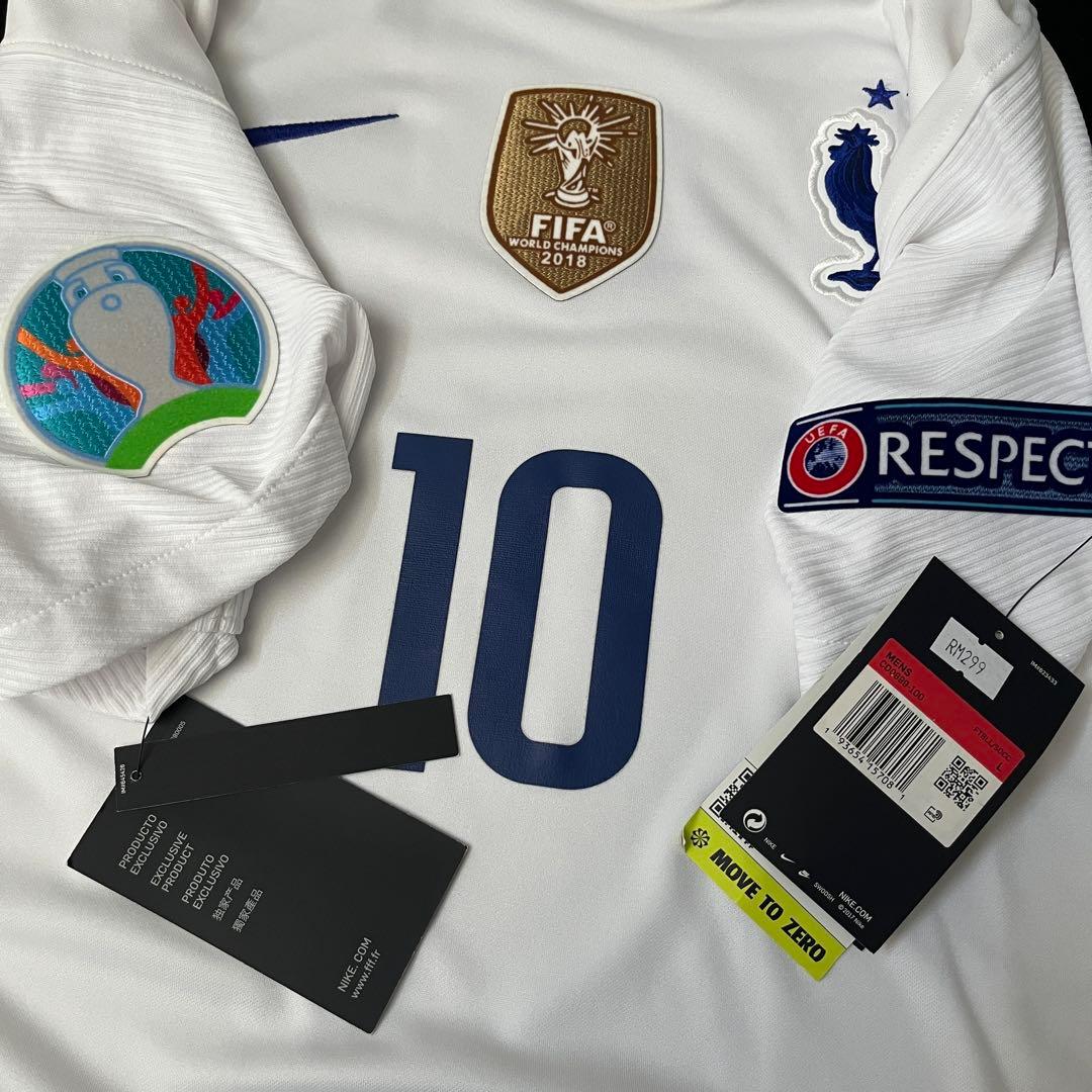EURO2020 フランス エムバペ awayユニフォーム BNWT