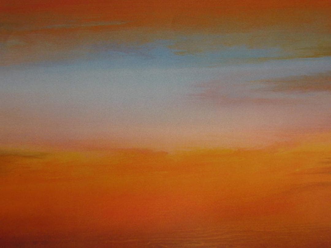 鎮西直秀、【金星のロマン】、希少な額装用画集より、新品額装付、状態良好