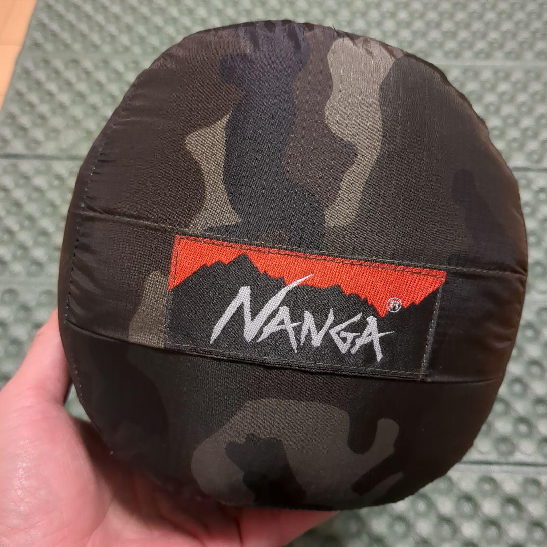 NANGA 山渓50周年記念限定コラボ迷彩柄 オーロラ450dxナンガ