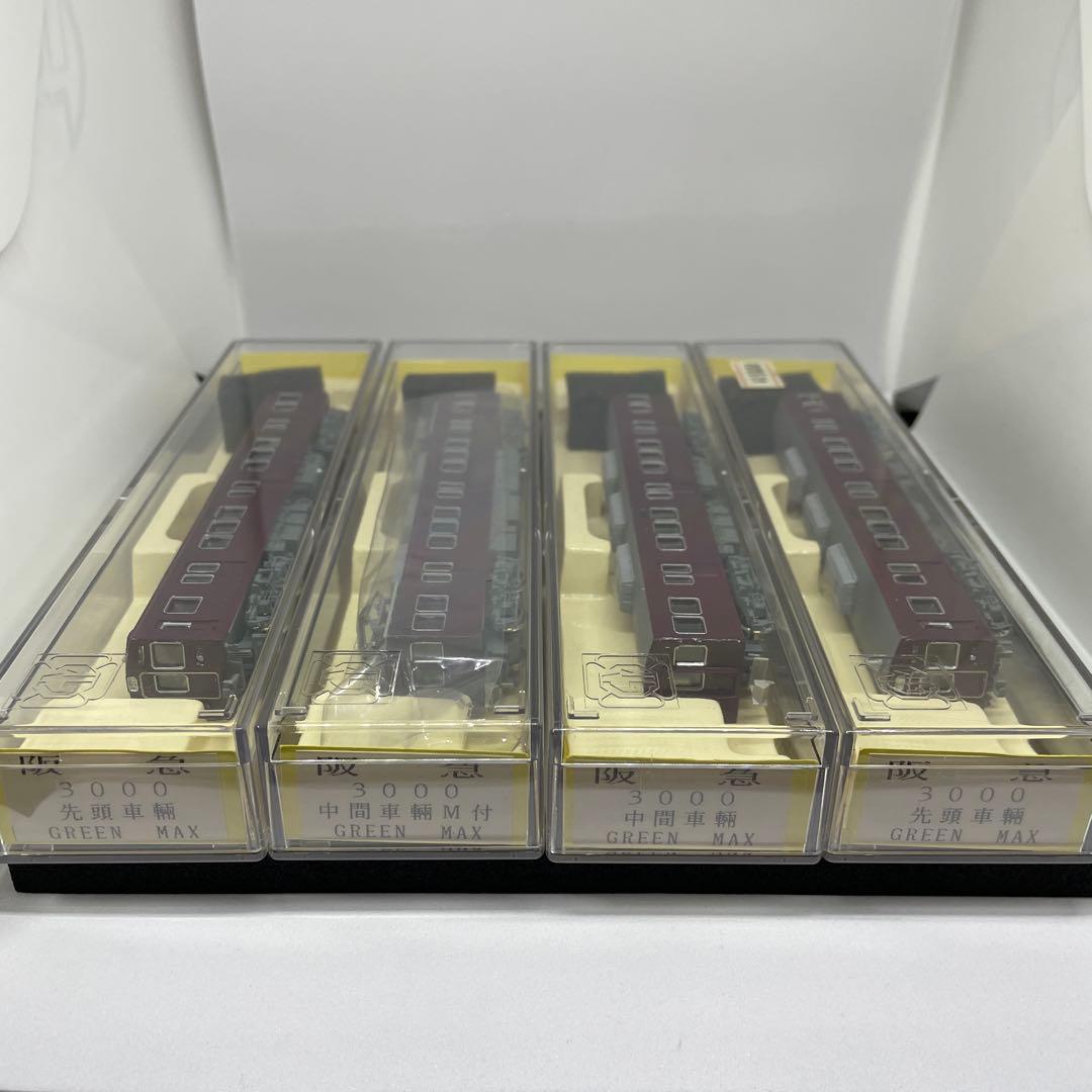 GREEN MAX 3000系 4両セットNゲ-ジ製品[美品]