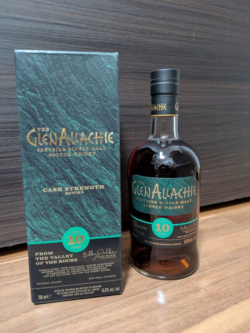 グレンアラヒー10年　カスクストレングス【バッチ5】