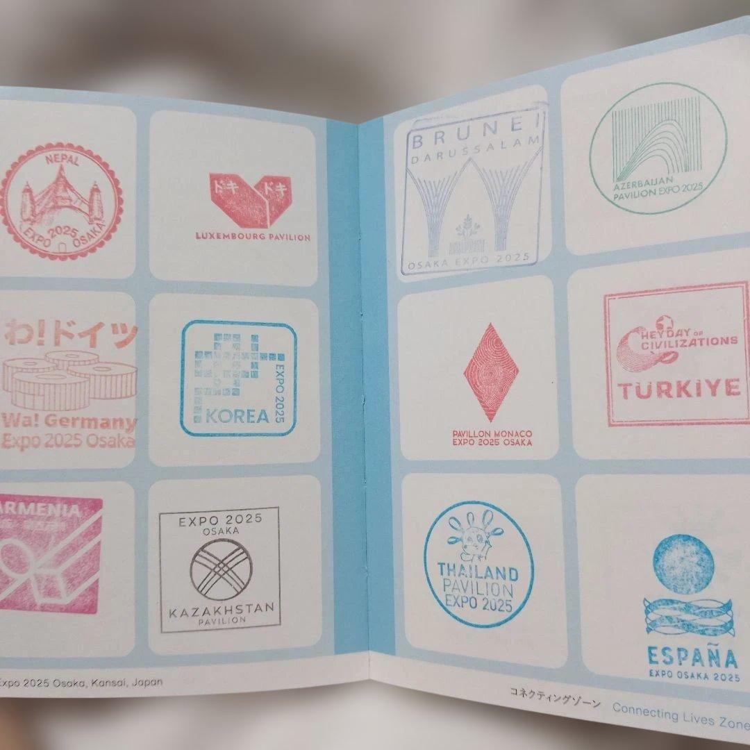 【値下】〘公式100%〙大阪関西万博スタンプパスポート