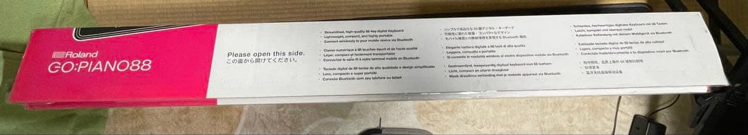 あや。さん新型Roland GO:PIANO88(GO-88PX)