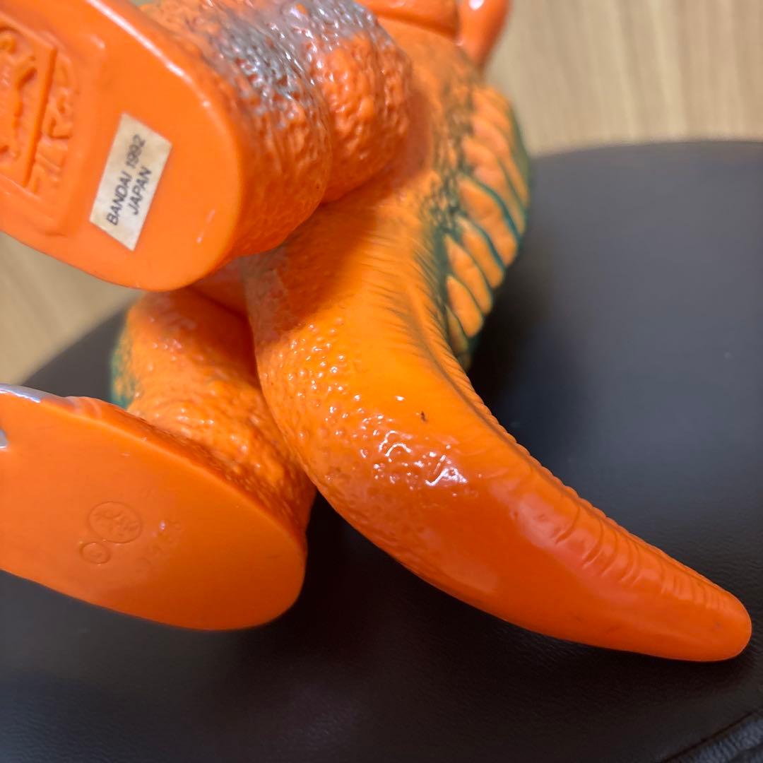 バンダイ 東宝怪獣シリーズ ブルマァク バラゴン オレンジ成型