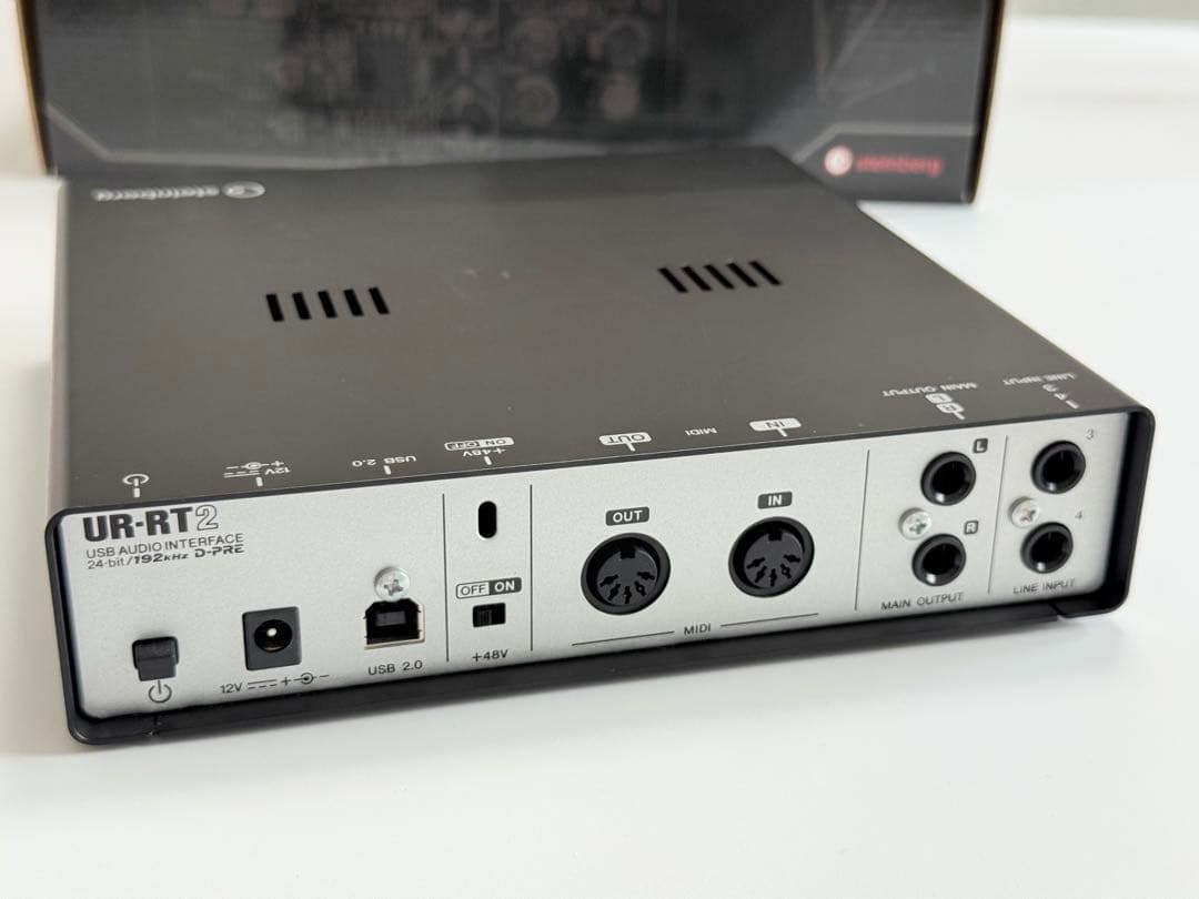 【ほぼ新品】Steinberg UR-RT2 USBオーディオインターフェイス