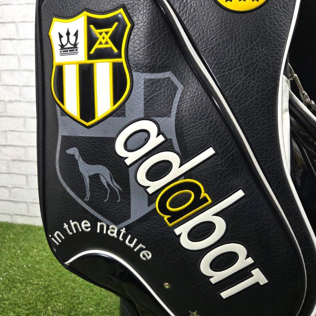 adabat アダバット キャディバッグ フード付 廃盤モデル ブラック 87