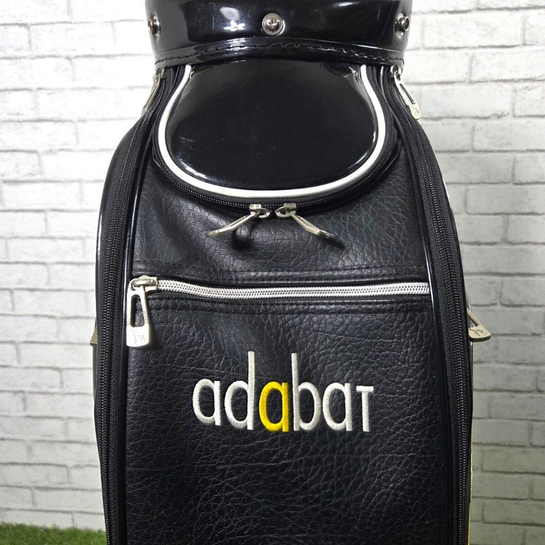 adabat アダバット キャディバッグ フード付 廃盤モデル ブラック 87