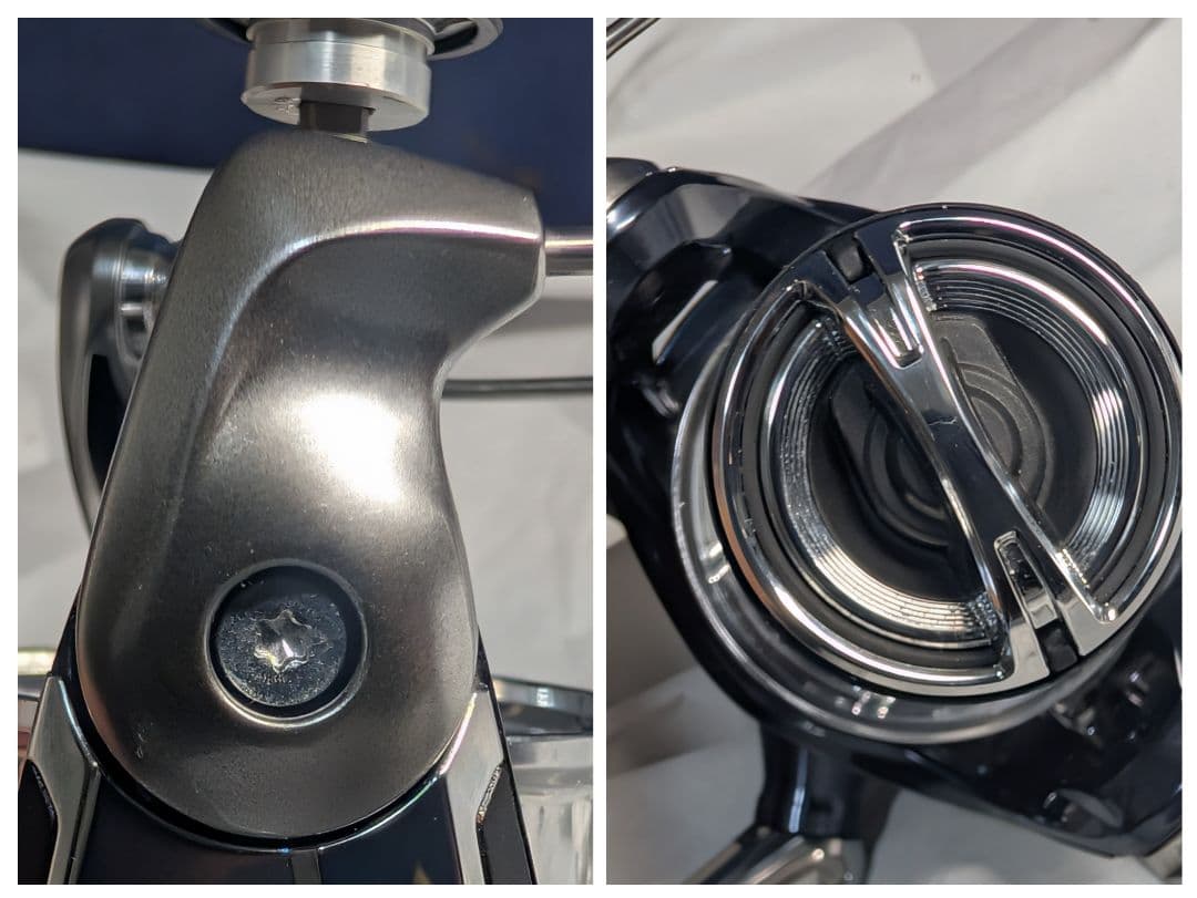 スプール無し　シマノ　管86HD 21ツインパワーSW8000HG本体ハンドル