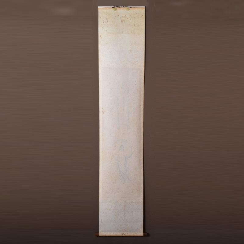 掛軸　大徳寺大仙院　尾関（桃林）宗園筆　延命十句観音経　画賛　N　7358