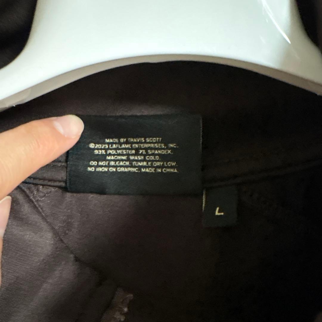 トラヴィス スコット　バルセロナ　レトロ ジップ アンセム ジャケット　L