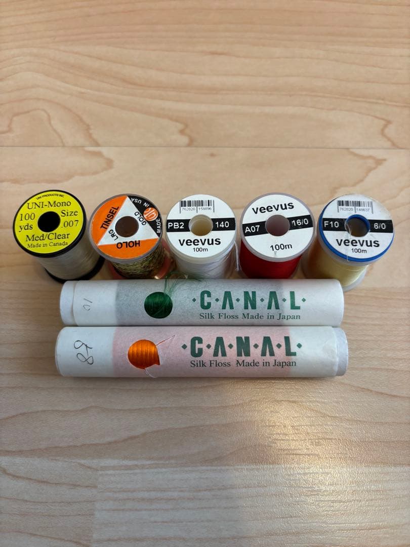 じ*ん様 フライフィッシング マテリアル バイス リール まとめ売り バラ売り不