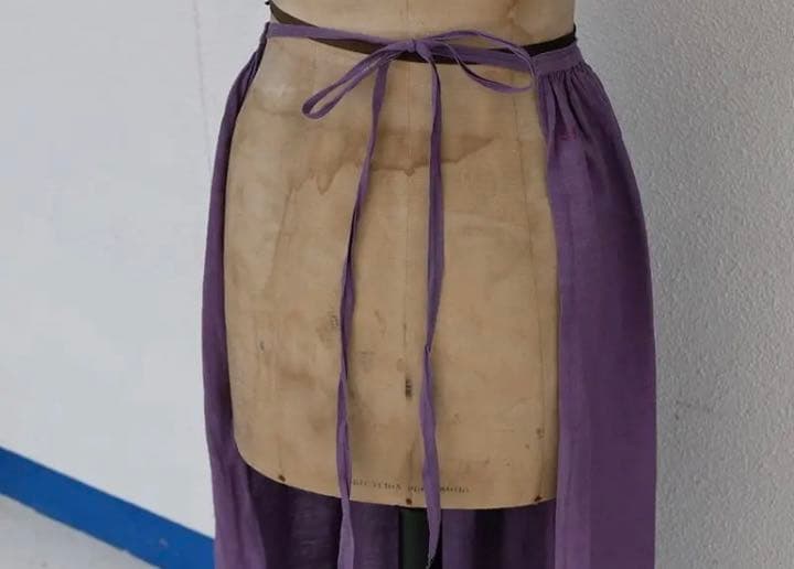 フランスアンティークエプロン