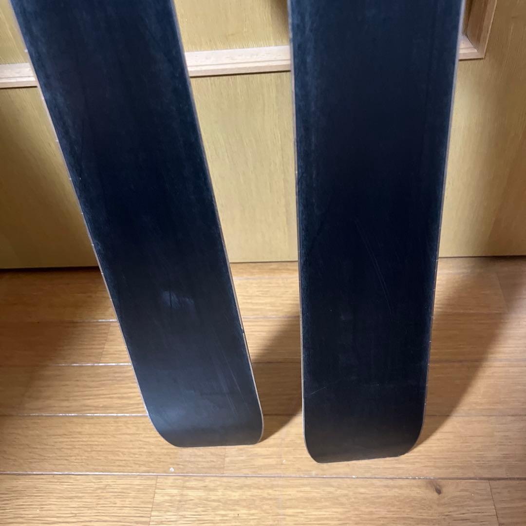 オガサカ　ユニティ　155cm AS-3 スキー板　ストック　ビンディング