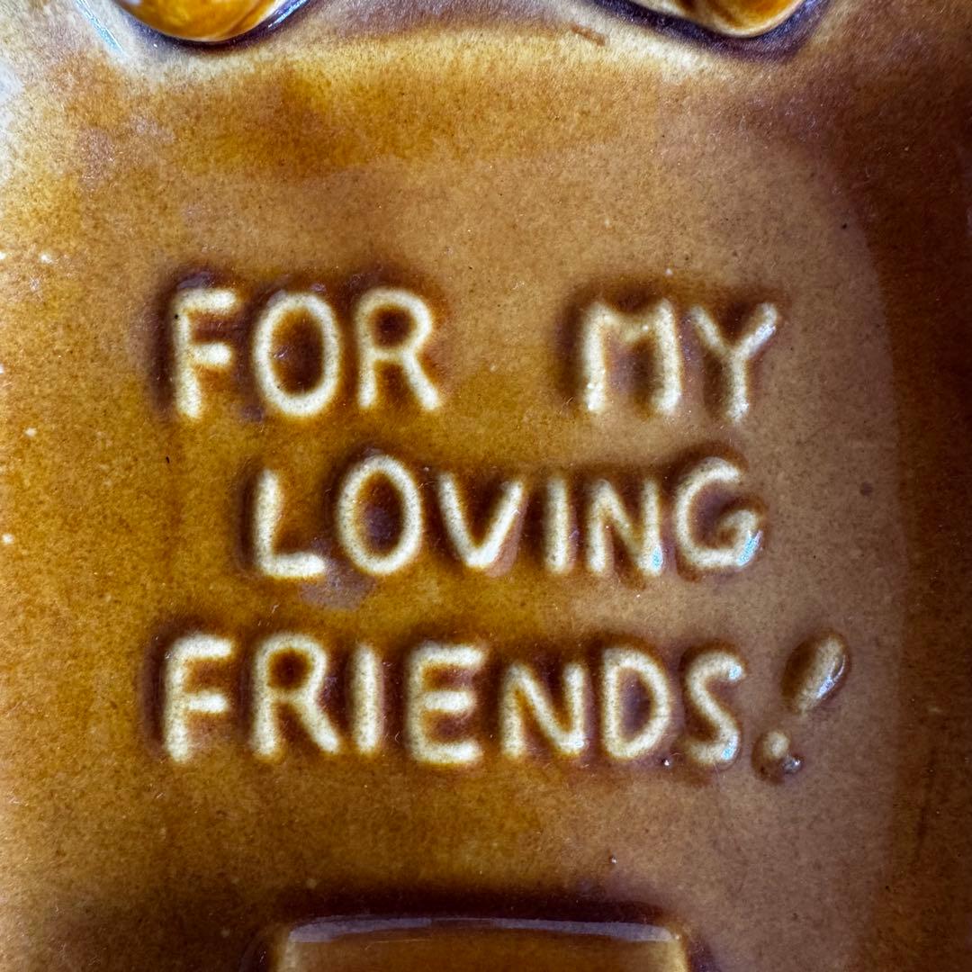 ファックユー ビンテージ 灰皿 日本製 Fuck 反戦 置物 ジョーク