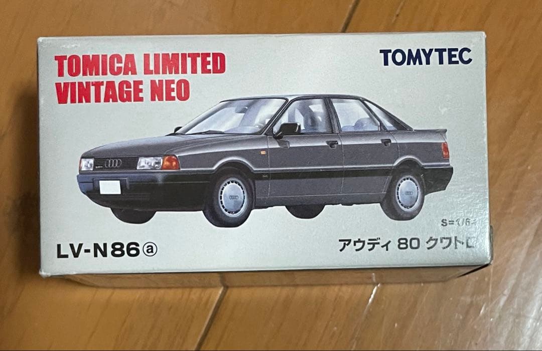 トミカリミテッドヴィンテージネオ LV-N86a アウディ80 クワトロ　未開封