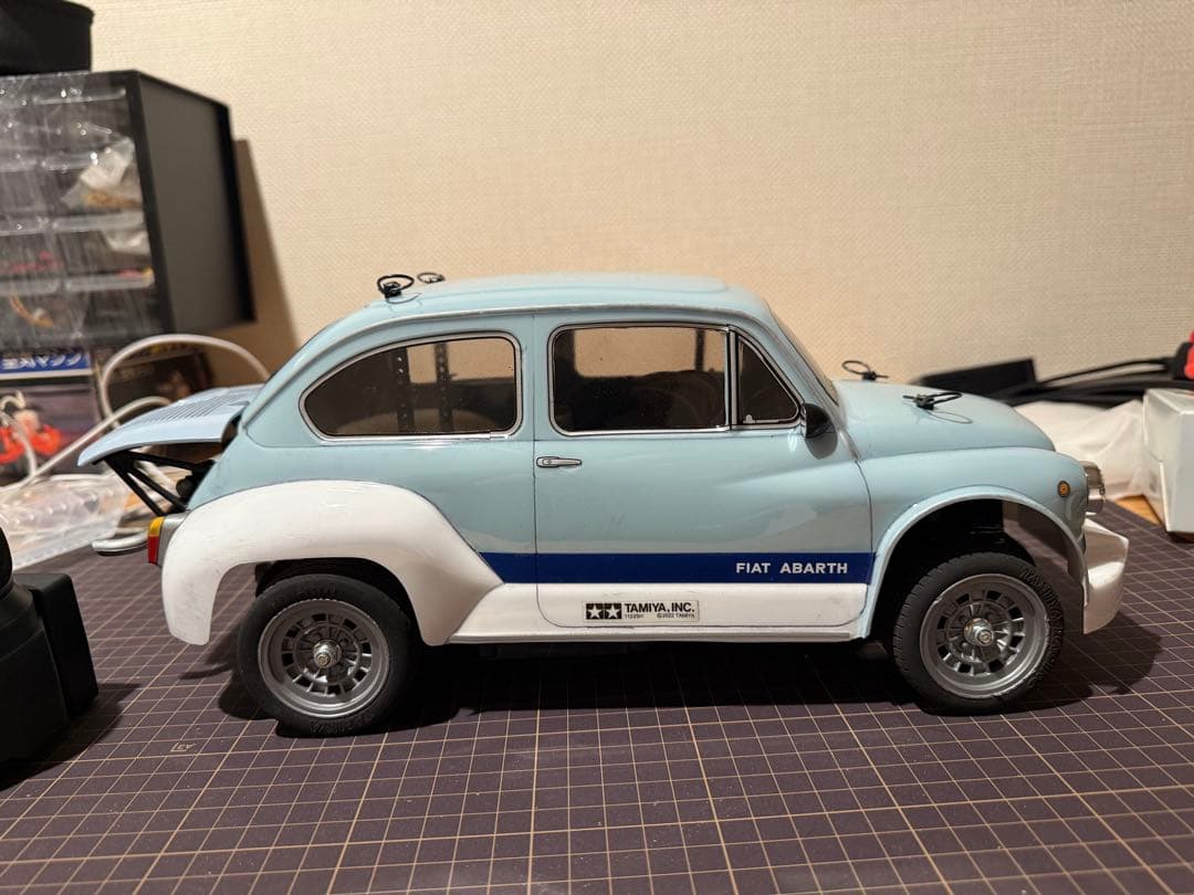 タミヤ　MB-01 FIAT ABARTH 1000 ラジコン プロポセット