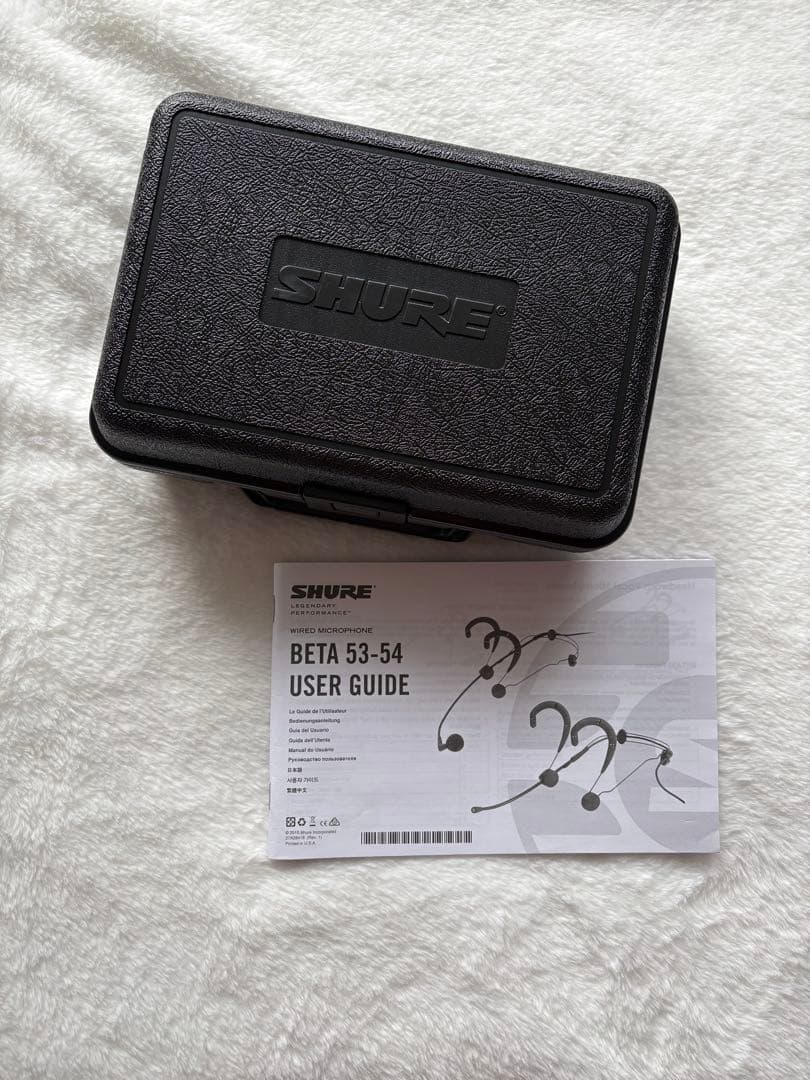 SHUREコンデンサーマイクロホンWBH54 ヘッドウォーンボーカルマイクロホン