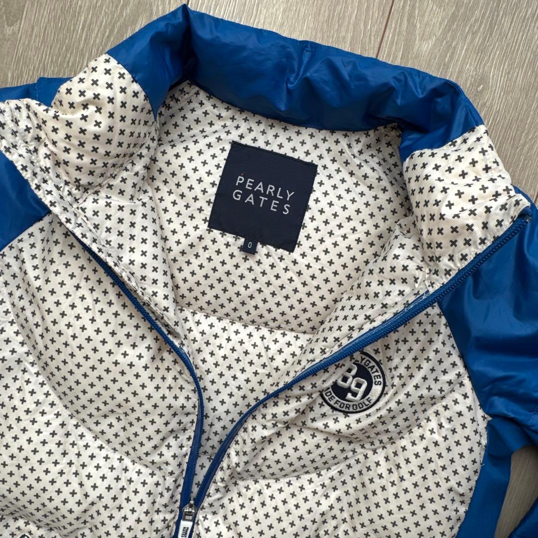 PEARLY GATESパーリーゲイツ ライトダウンジャケット 超軽量ブルゾン