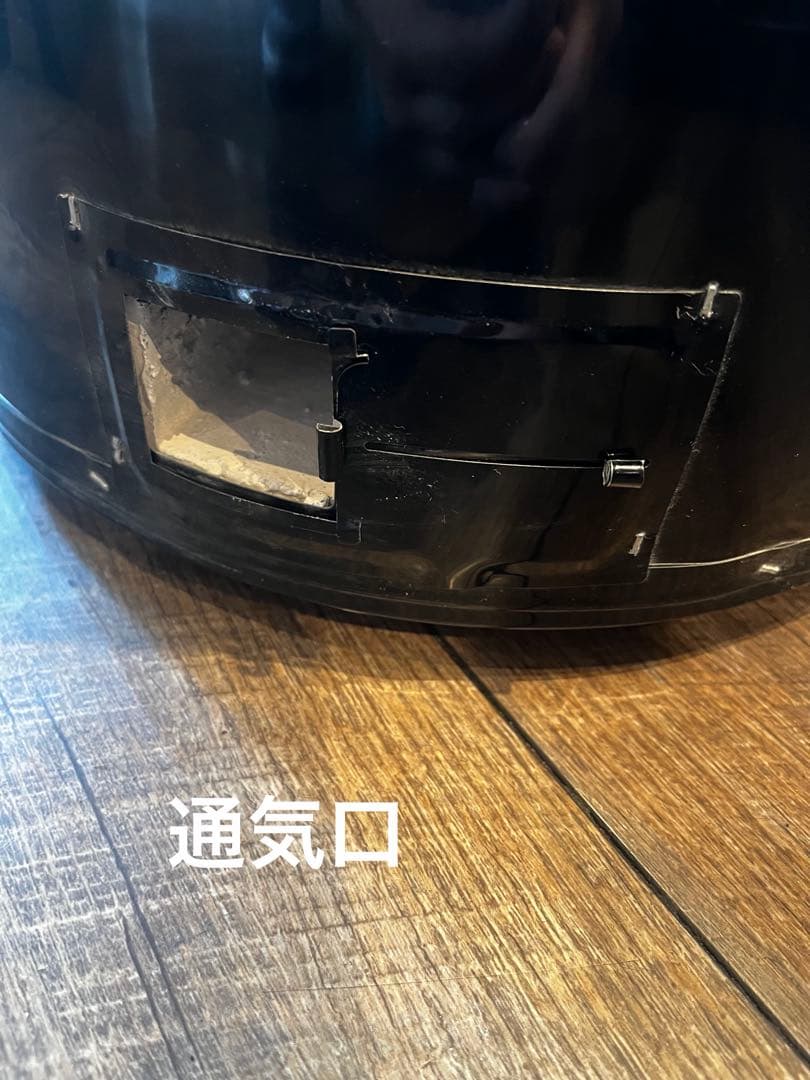 ●再入荷●火種コンロ　希少な珪藻土　フタ付き新品