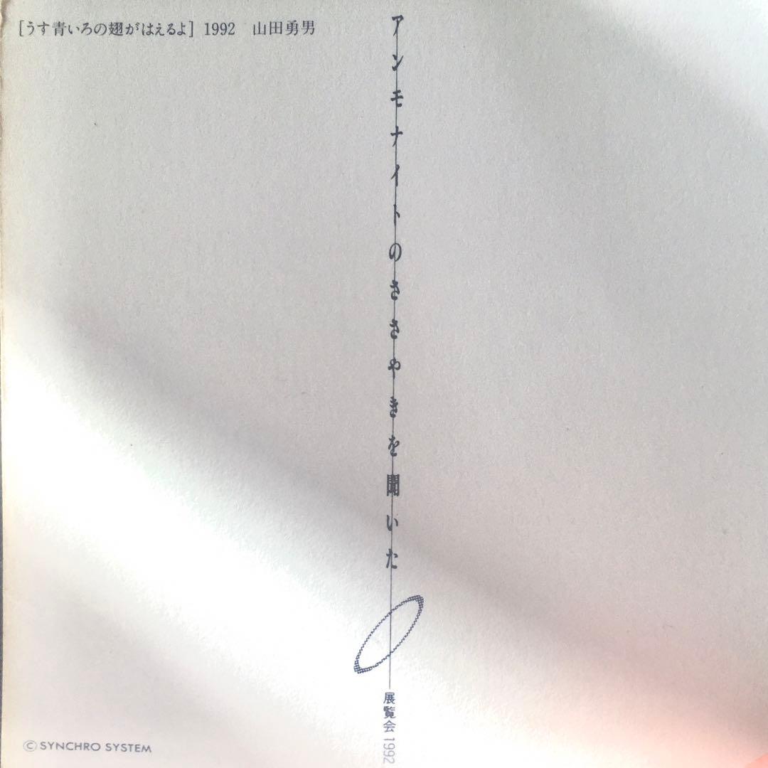 1992年 山田勇男 絵画作品 【うす青いろの羽根が生えるよ】ヤマヴィカ