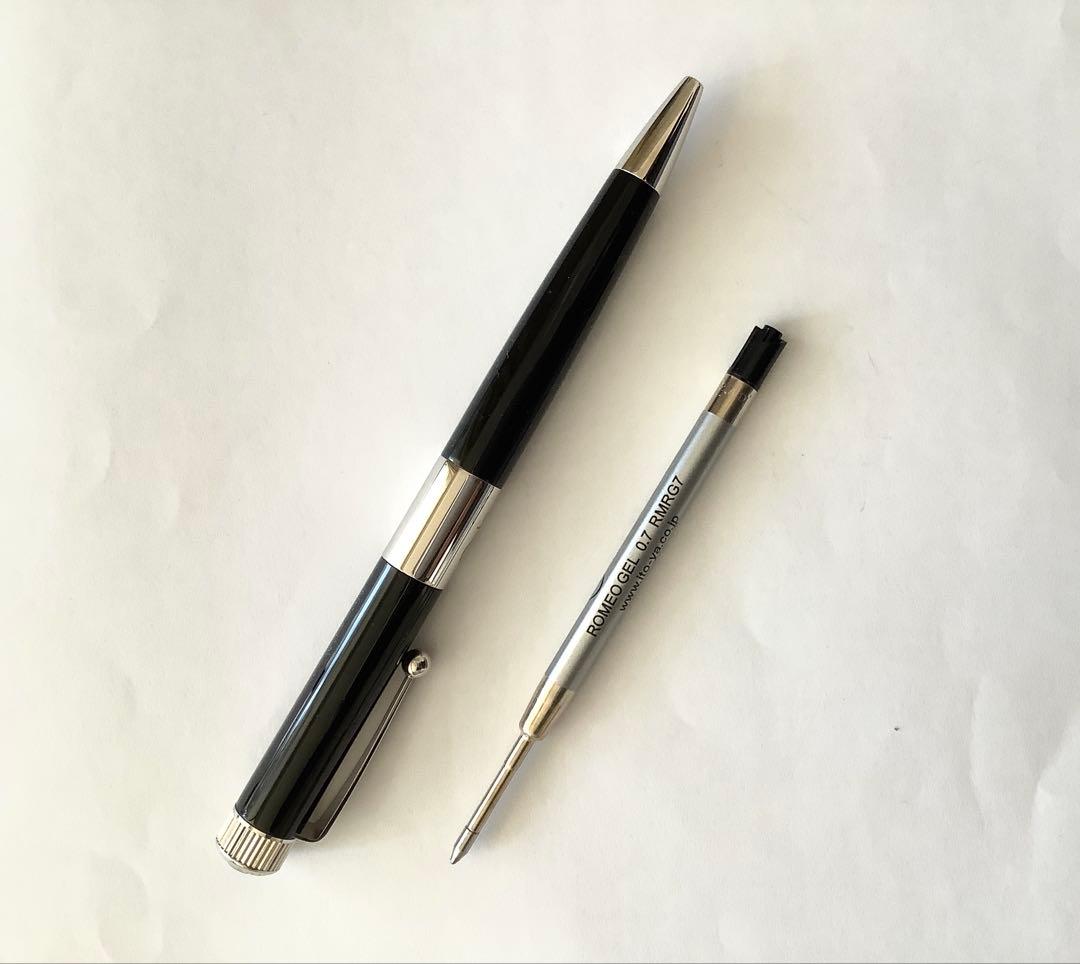 伊東屋　ROMEO ロメオ　No.3 ボールペン　細軸　ブラック