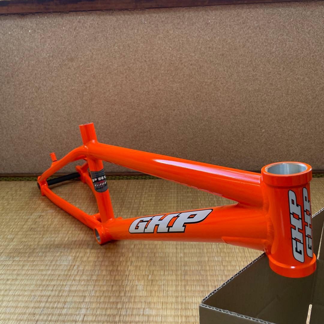 GHP PRO BMXフレーム オレンジ