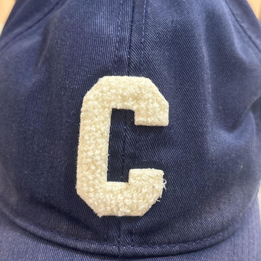 セリーヌ　CELINE Cロゴキャップ ネイビー