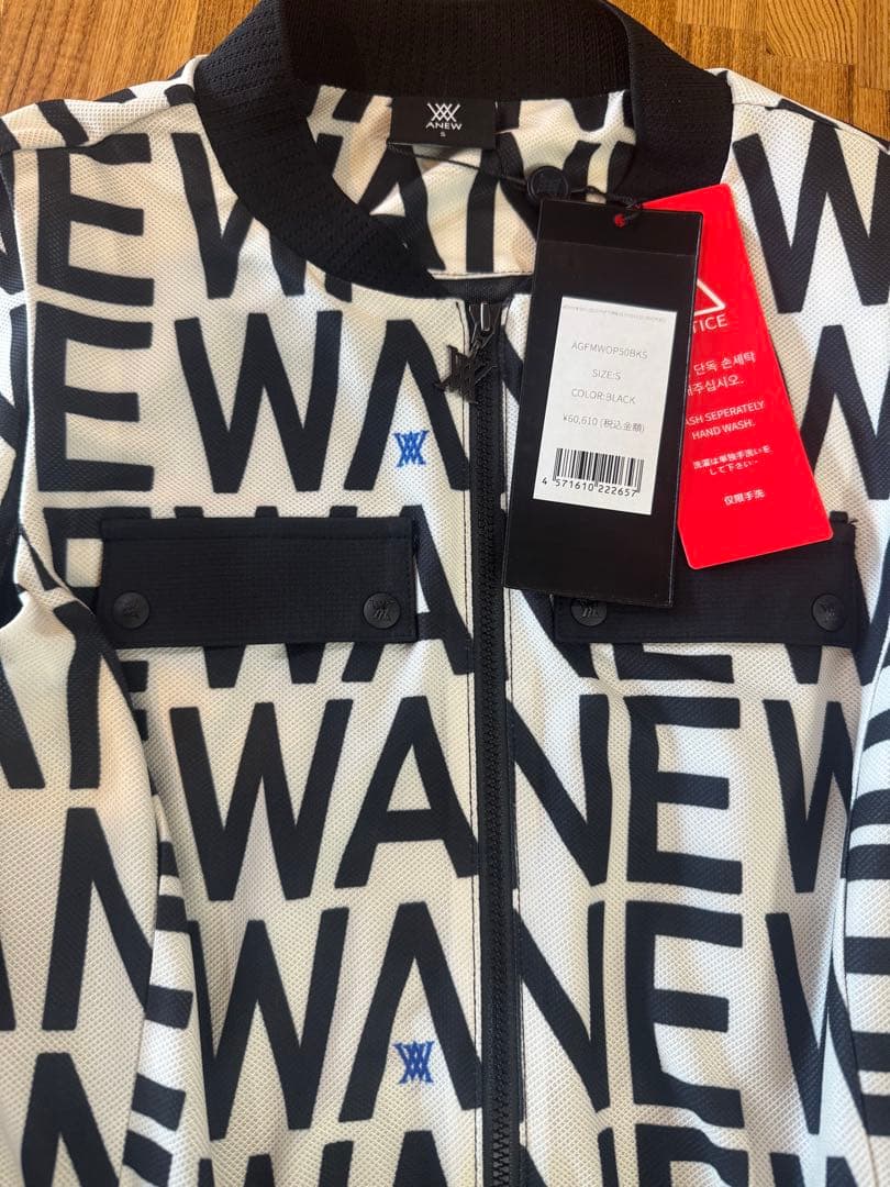 ANEW GOLF プリーツワンピース S