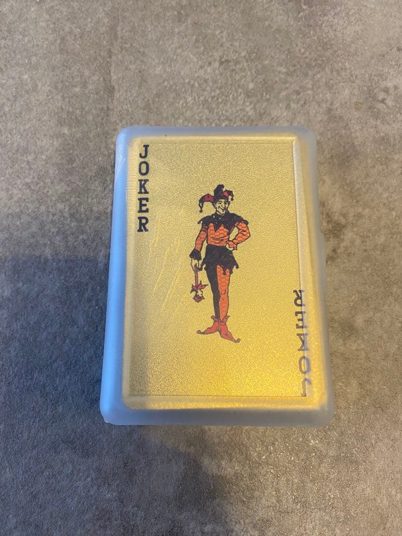 激レア　激安シュプリーム Supreme ゴールド トランプ