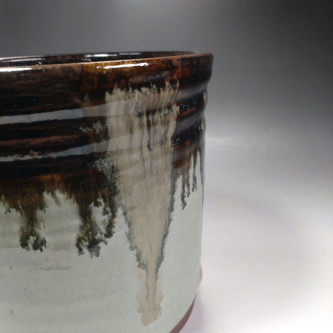 イ52 水指『朝鮮唐津一重口水指』『久右衛門造　共箱』茶道具