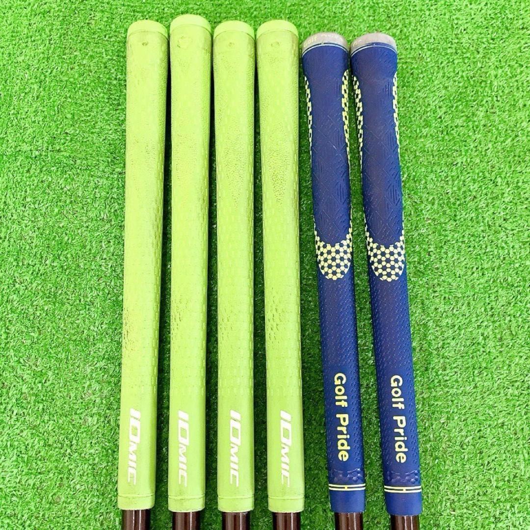 テ43★★2星2S ホンマベレス IS-03 6本レフティアイアンセット 金 左