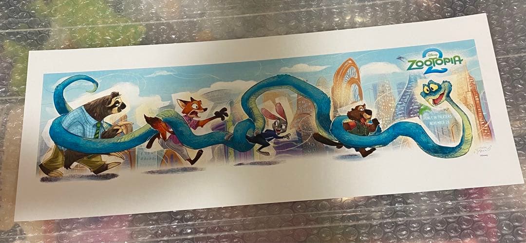 ズートピア2 非売品　ポスター　アナハイム