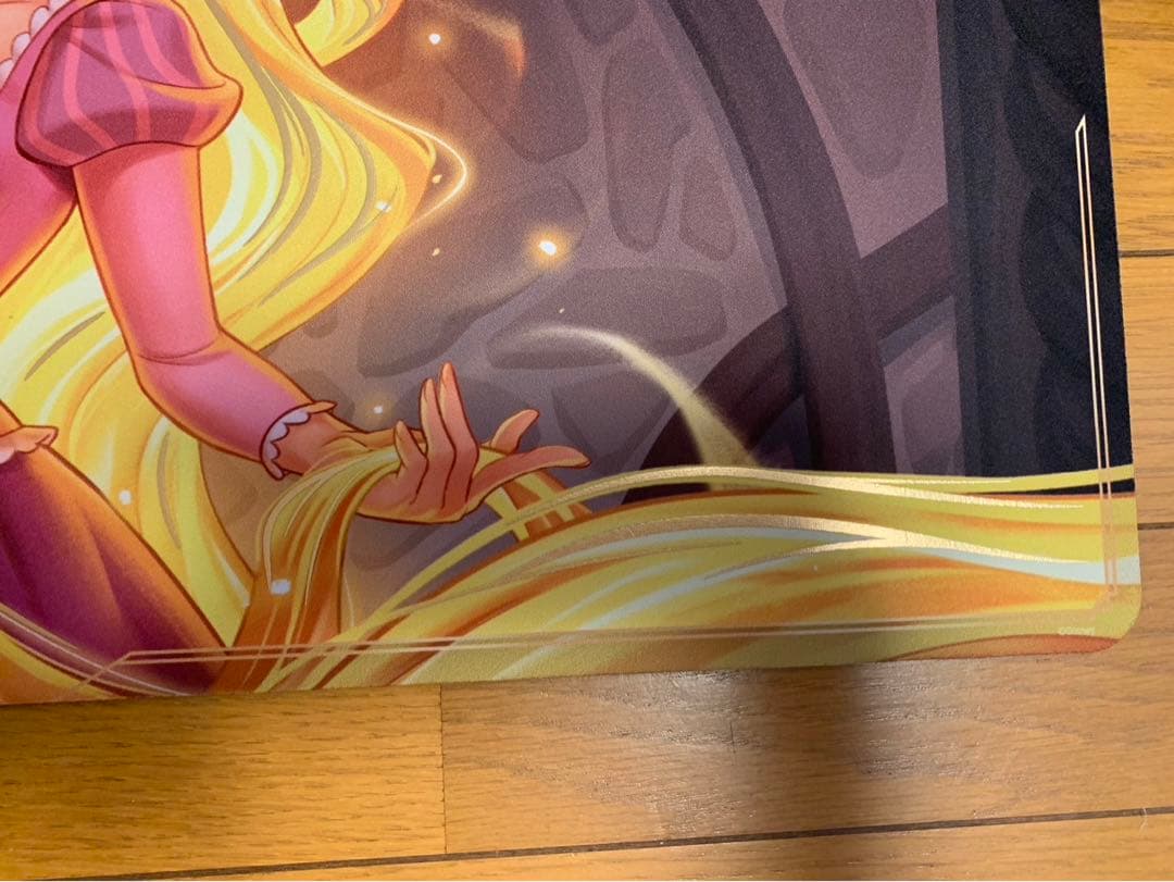 【最終値下げ】ディズニーロルカナ グランプリ ラプンツェル 上位賞プレイマット