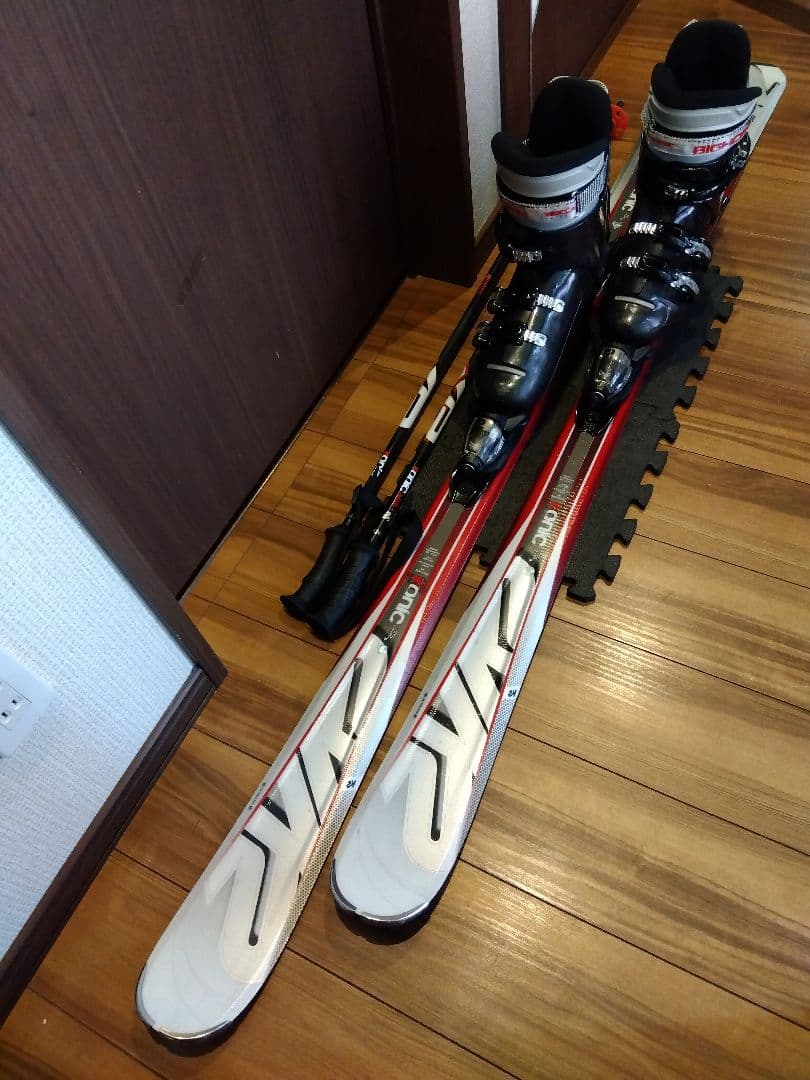 美品【ハイエンド】K2 163/男女兼用/スキーセット・メンテ・WAX済✔