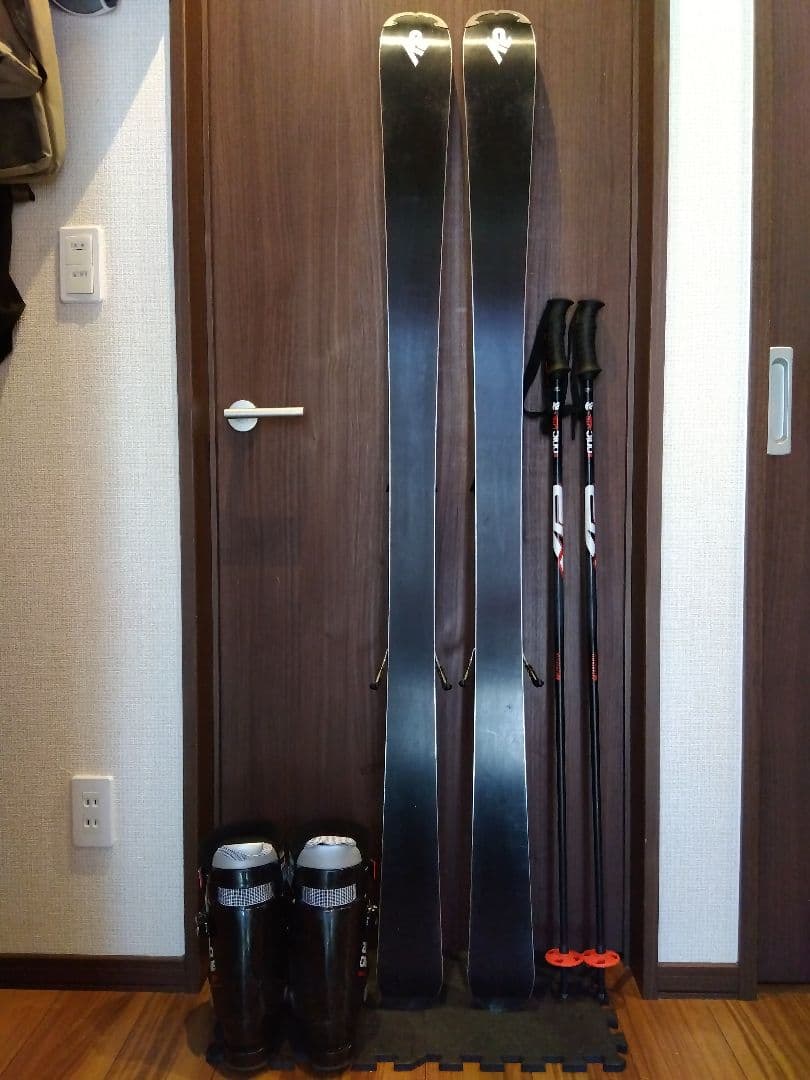美品【ハイエンド】K2 163/男女兼用/スキーセット・メンテ・WAX済✔