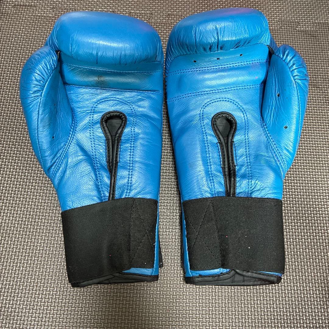 EVERLAST ボクシンググローブ 青 16オンス